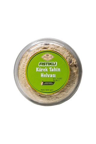 Helvacı Ali Antep Fıstıklı Kürek Tahin Helvası 500 G