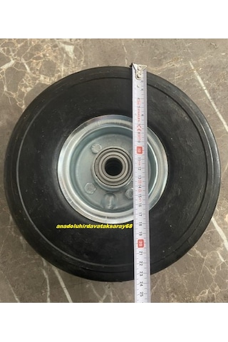 Drn Ağır Yük Taşıma Tekeri Geniş Taban Dublex Dolgu Teker El Arabası Tekeri 250 70mm