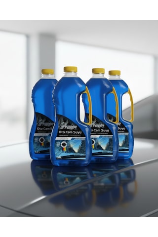Steep Oto Cam Suyu -20 Derece Antifriz İçerikli 1.8 Lt 4 Adet
