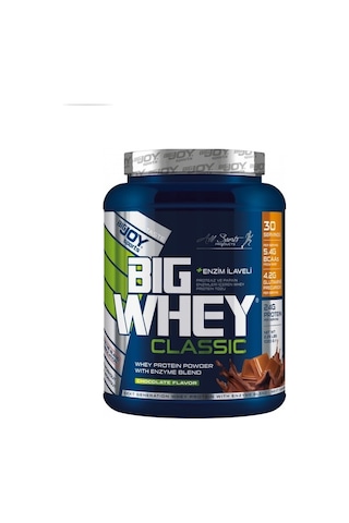 Bigjoy Sports Big Whey Classic Whey Çikolata Aromalı Protein Tozu 1020 G 30 Servis