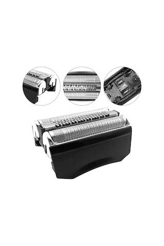 Geeksen Razor 70b Elektrikli Tıraş Makinesi Yedek Başlıkları Tıraş Folyosu Parçaları Braun Series 7 İçin Yedek