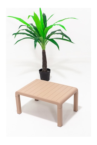 Lara Sehpa Bahçe - Balkon - Teras Mobilyası - Cappucino