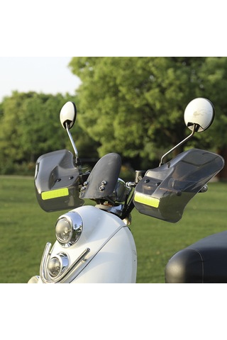 Symbee Evrensel Motosiklet El Koruyucu Kalkanı - Rüzgar Ve Yağmura Karşı Dayanıklı Modifikasyon Aksesuarı