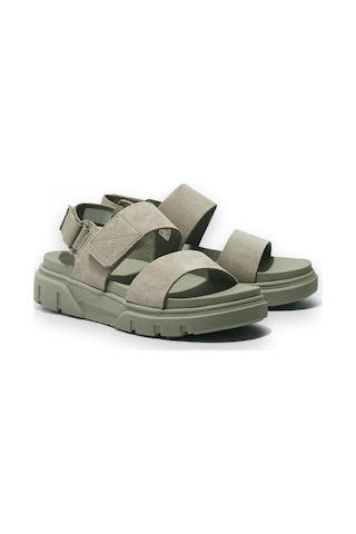 Timberland Tb0a61mg Greyfield Sandal Backstrap Sandal Bej Kadın Sandalet Bej