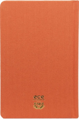 Ece Ajandası Yeniköy 2026 Mandalina - Haftalık Keten Sert Kapak Cep Boy 9x14 Turuncu