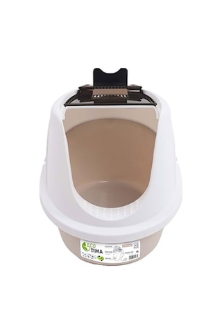M-pets Eco Tima Kapalı Kedi Tuvaleti Kum Beji 40x38x53 Cm 244-53018.01