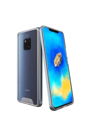 Huawei Mate 20 Pro Kilif Seffaf Sararmaz Gard Silikon 391288093