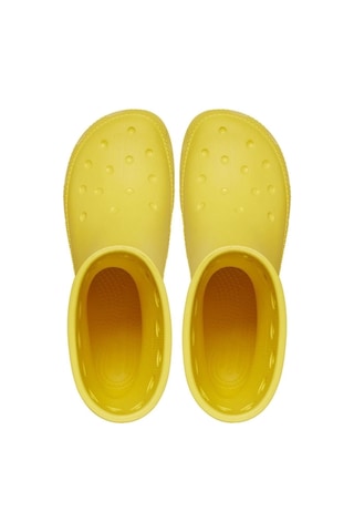 Crocs 208544-75y Classıc Boot Çocuk Kışlık Çizme Bot Sarı