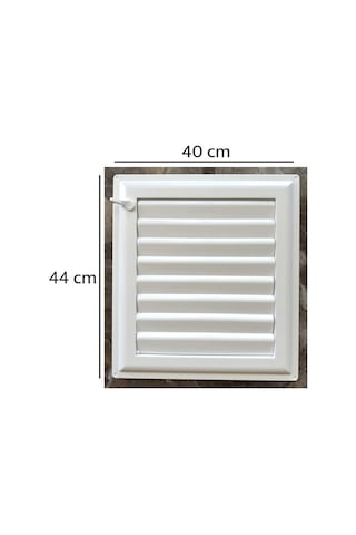 Ubm 40x44 Banyo Wc Havalandırma Menfezi Yapışkanlı Cam Menfez Hediyeli