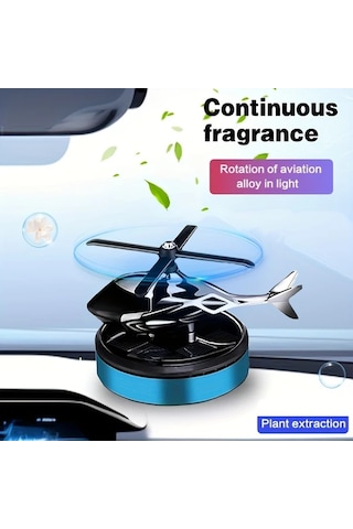 Cordial Helikopter Solar Araç Kokusu Difüzörü Dayanıklı Uzun Ömürlü Altın 2 Tablet
