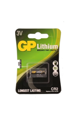 Gp Gpcr2-U1 Cr2 3V Lityum Pil Fotoğraf Makinesi Pili Tekli Paket