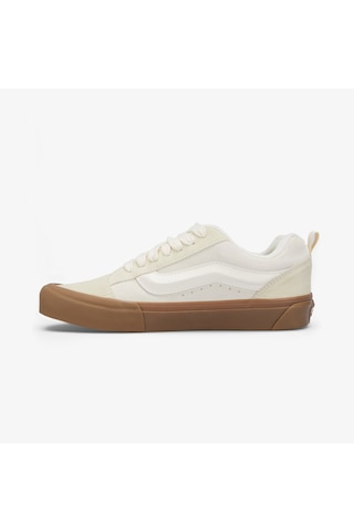 Vans Knu Skool Unisex Krem Sneaker 026 Vn0009qcdbs1 Krem