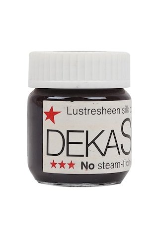 Deka 767 Silk 45Ml.İpek Boyası Cam Şişede Tiefbraun