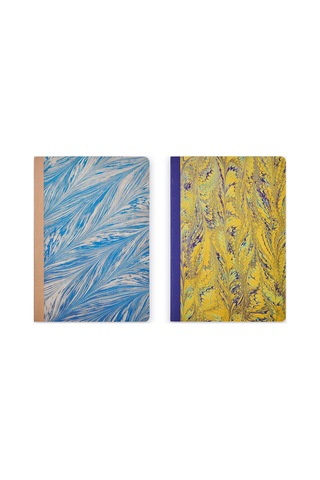 B5 Terzi Dikiş 2'li Set Ebru - Design No 29 & 21 Çok Renkli