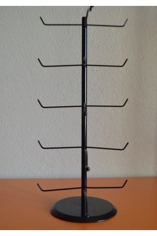 Gözlük Standı Düzenleyecı Organizer 5 Li Siyah