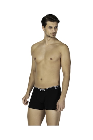 D's Damat Ds Damat Luxury 2'li Boxer Siyah Ds0118 R001