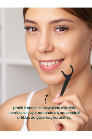 Tbrush Kürdanlı Diş İpi – 30 adet