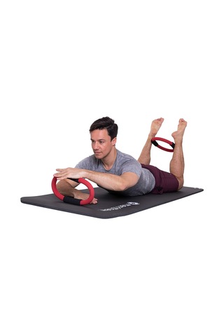 Merrithew Health & Fitness Fitness Circle Toning Rings 2-Pack Re Siyah - Kırmızı