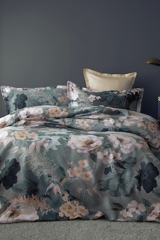 Katie 300 Tc 120 Tel Dijital Pamuk Saten Nevresim Takımı Çift Kişilik Çok Renkli