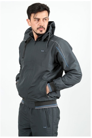 Enrıco Ferry Erkek Mıcropoly Kumaş Içi Polarlı Eşofman Takım2450A