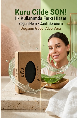 El Yapımı Doğal Sabun Aloevera Özlü Doğal Sabun Aloe Vera