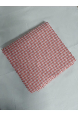 Kareli Desen Pötikareli Masa Örtüsü Turuncu