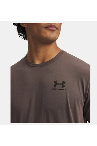 Under Armour Ua M Sportstyle Lc Ss Erkek T-shirt 1326799-200 Kahverengi