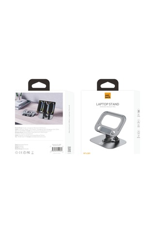 Nettech Nt-ls01 Ev-ofis-okul Laptop Tablet Stand - Gümüş