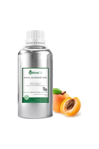 Etheloil Kayısı Çekirdeği Sabit Yağı 500 G