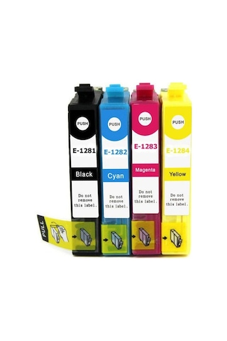 Printpen Epson T1282 Uyumlu Mavi Kartuş Stylus Office B42. Bx305