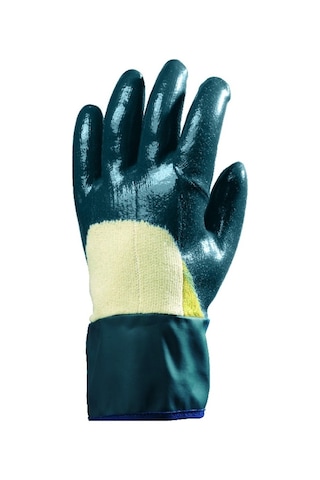 Çift Katmanlı Nitril Eldiven, Avuç İçi Kevlar 10'lu Paket