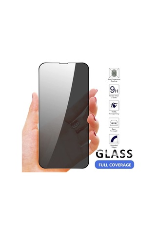 Apple Uyumlu   iPhone 13 Pro Max Tam Kaplayan Hayalet Gizli Cam Ekran Koruyucu