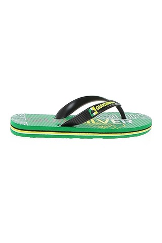 Quiksilver Molokai Nitroyt Çocuk Parmak Arası Plaj Terliği Xkgg-black/green/green Xkgg-black/green/green