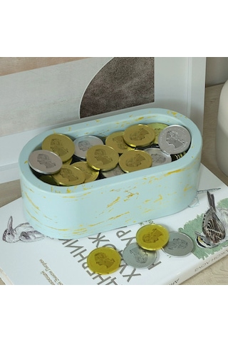 Silikon Kalıp Taş Tozu İthal Dekoratif Küçük Sandal Saksı Mumluk Kalıbı Epoksi Reçine Hb80-0160