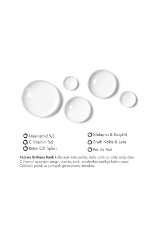 Organixlab Radiate Brightens Aydınlatıcı ve Besleyici Tonik 200 ML