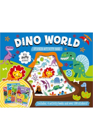 Dino World Sticker Activity Case Box Sets