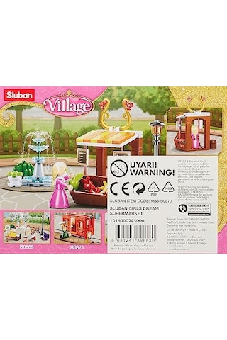 &apos S Supermarket Yapım Seti, 99 Parça