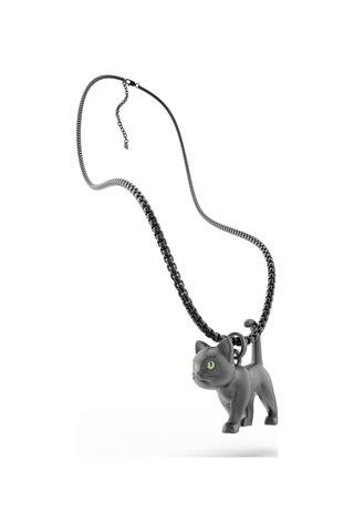 Metalmorphose Black Cat Kolye Siyah