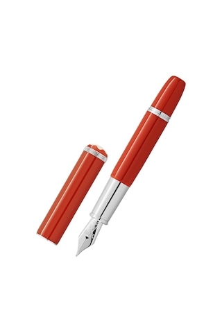 Montblanc Heritage Rouge Et Noir Baby Özel Üretim Dolma Kalem - M Standart