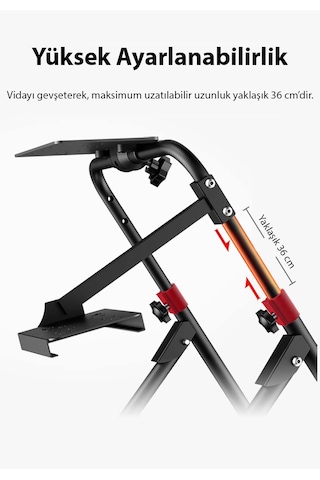 Pxn A9 Yarış Direksiyonu Standı G25/g27/g29/g920/g923 Uyumlu Pxn-v10/v900 Destekli,katlanabilir