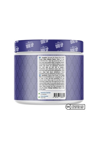 One Up Psyllium Husk Karnıyarık Otu Tozu 180 G