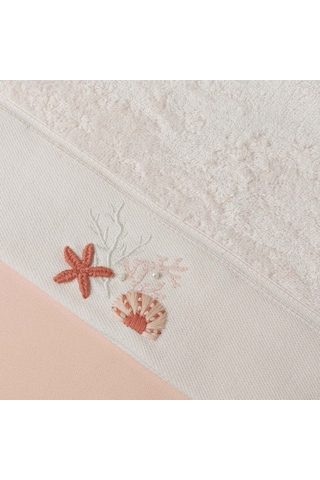 Linens Cowry Bambu El Havlusu 30x45 Cm Somon Somon