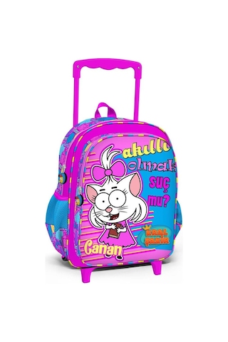 Coral High Kral Şakir Pembe Çekçekli 2'li Çanta Seti Set0233118