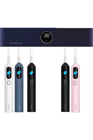 Pluzz X114 Diş Fırçası Tutacağı Ve Sensörlü Uv Sterilizatör Philips Led Teknolojisi Diğer