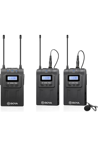 Boya Bm8 Pro K 2. Kablosuz İkili Yaka Mikrofon Seti