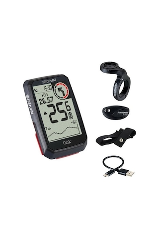 Kilometre Saati Rox 4.0 Gps Hr Set Sigma Siyah