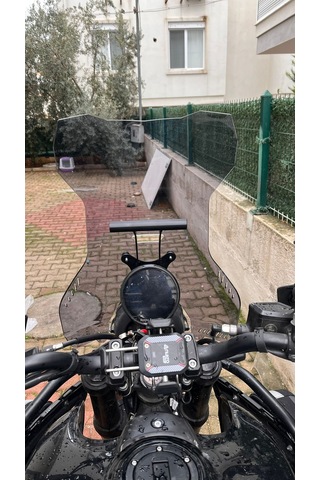 Royal Enfield Himalayan 450 Tur Cami 55cm Yükseklik Füme Ürün