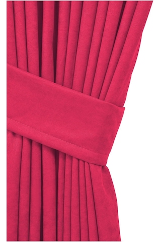 Cheap's Home Petek Dokulu Kadife Dokuma Sık 1 X 3 Pileli Fon Perde Fuşya