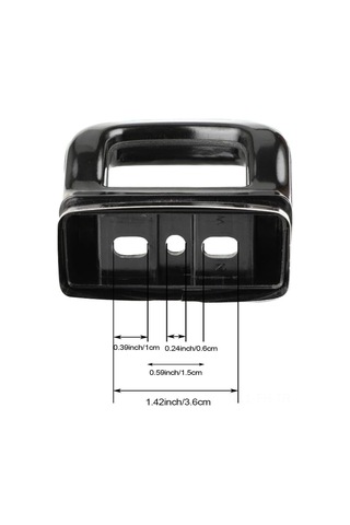 Folinda 4 Adet Siyah Metal Tencere Kelepçesi - Basınç Tenceri Ve Sosu Tenceri İçin Yer Değiştirme Kelepçesi, 1 Veya 2 Delikli Tiplere Uyumlu Siyah