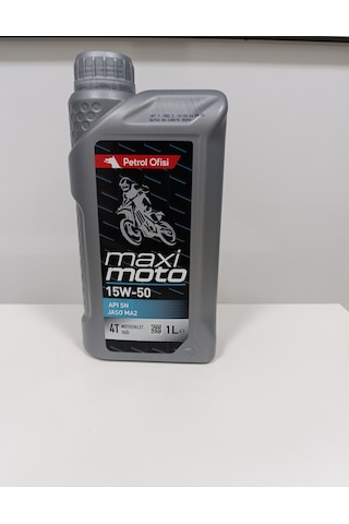 Petrol Ofisi Maximoto 15W-50 1 lt x 12 adet 2025 üretim